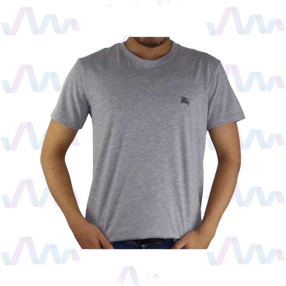 Burberry T-Shirt Herren Grau Rundhalsausschnitt