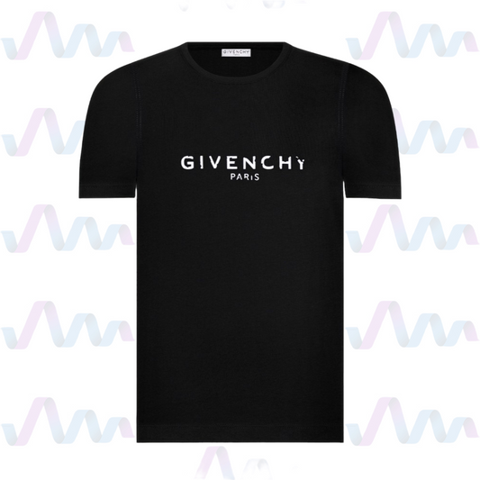 Givenchy T-Shirt Herren Schwarz Rundhalsausschnitt