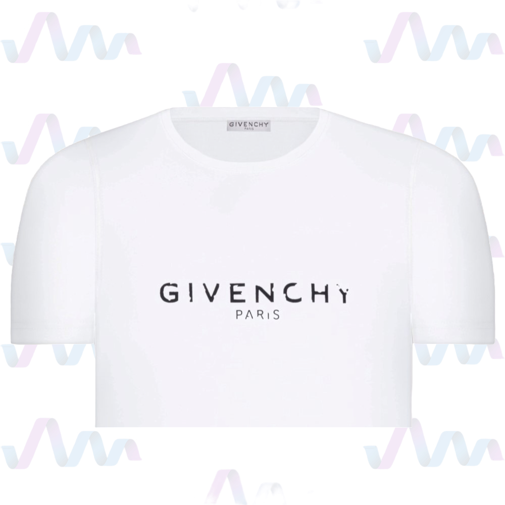Givenchy T-Shirt Herren Weiss Rundhalsausschnitt