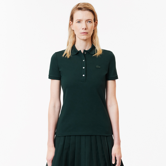 Lacoste Damen Poloshirt Dunkelgrün