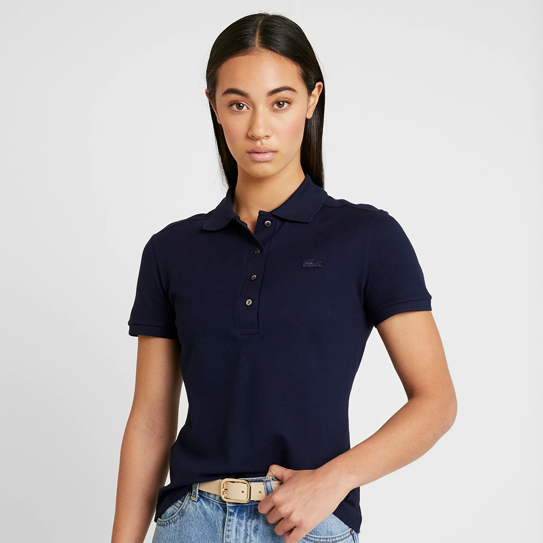 Lacoste Damen Poloshirt Navy