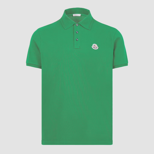 Moncler Herren Poloshirt Grün