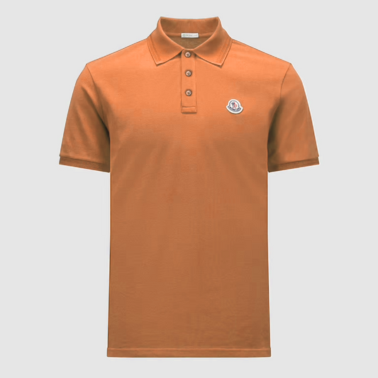 Moncler Herren Poloshirt Orange