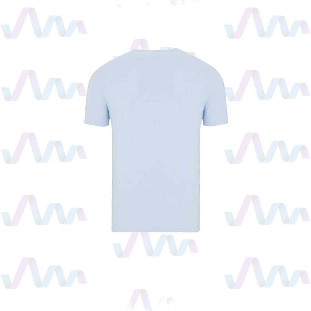 Prada T-Shirt Herren Hellblau V-Ausschnitt